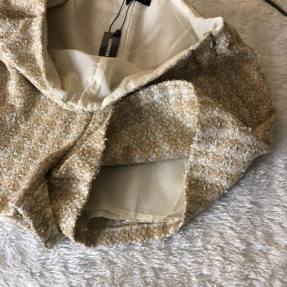NWT Express High Waisted textured shorts - Picture 5 of 14
